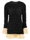 Rotate Birger Christensen Ruched Minidress