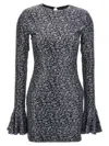 Rotate Birger Christensen Short Dress With Sequins In Multicolor
