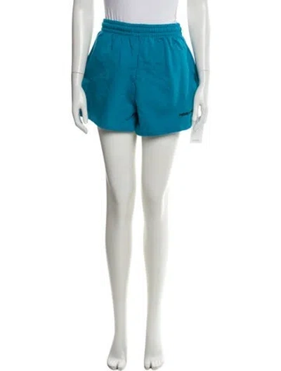 Pre-owned Rotate Birger Christensen Mini Shorts W/ Tags In Blue