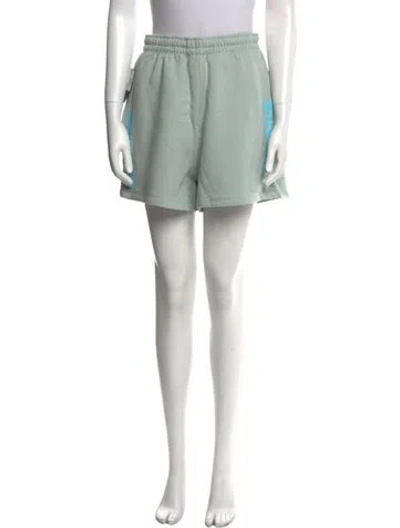 Pre-owned Rotate Birger Christensen Mini Shorts W/ Tags In Green