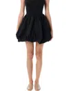 Rotate Birger Christensen Jacquard Mini Skirt In Black