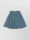 Rotate Birger Christensen Mini Skirt In Denim