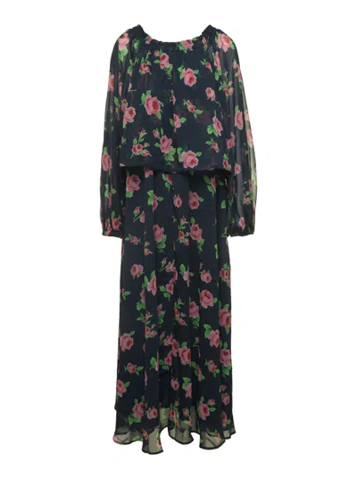 ROTATE BIRGER CHRISTENSEN MULTICOLOR MAXI DRESS
