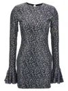 Rotate Birger Christensen Short Dress With Sequins In Multicolor