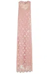 Rotate Birger Christensen Embellished Sleeveless Maxi Dress