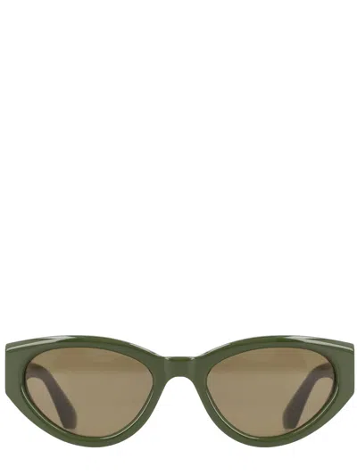 Rotate Birger Christensen Occhiale Da Sole "cat Eye" In Green