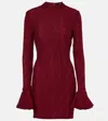 Rotate Birger Christensen Minikleid Aus Spitze In Rot