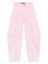 Rotate Birger Christensen Rotate Birgerchristensen Baloon Denim In Pink