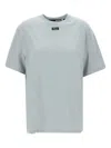 Rotate Birger Christensen Organic Cotton T-shirt In Grey