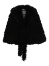 Rotate Birger Christensen Oversized Coat In Black