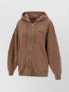 Rotate Birger Christensen Logo-embroidered Zipped Hoodie