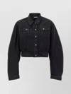 Rotate Birger Christensen Oversized Denim Jacket Studded Detail