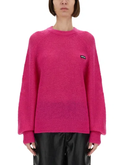 Rotate Birger Christensen Oversized Knit Jersey