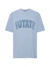 Rotate Birger Christensen Oversized Print T-shirt In Blue