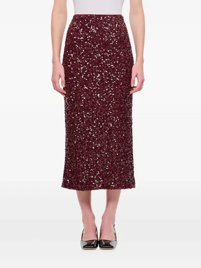 ROTATE BIRGER CHRISTENSEN PAILLETTE SKIRT