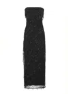 Rotate Birger Christensen Rotate Birgerchristensen Sequins Midi Tube Dress In Black