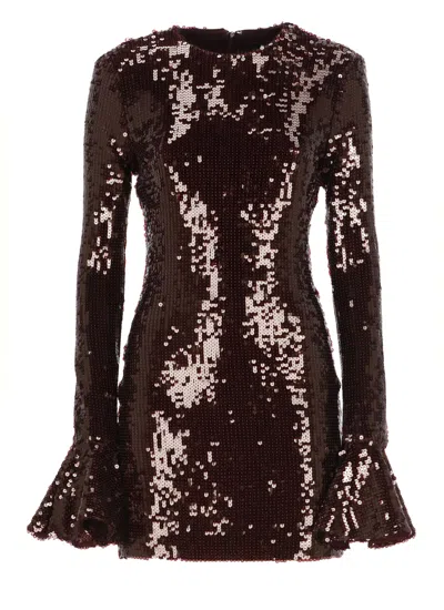 ROTATE BIRGER CHRISTENSEN PAILLETTES DRESS