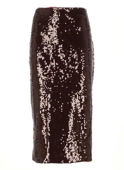 ROTATE BIRGER CHRISTENSEN PAILLETTES SKIRT