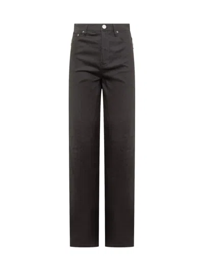 Rotate Birger Christensen Pant With Rhinestones In Black