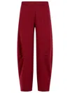 Rotate Birger Christensen Joggers Featuring Elastic Waistband And Side Pockets In Red