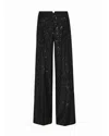 Rotate Birger Christensen Wide Pants With Sequins. In 100