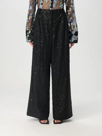 Rotate Birger Christensen Pants Rotate Woman Color Black