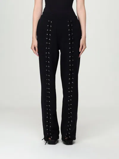 ROTATE BIRGER CHRISTENSEN PANTS ROTATE WOMAN COLOR BLACK,H21673002