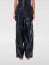 Rotate Birger Christensen Rotate Birgerchristensen Wide Leg 5 Pocket Pant In Schwarz