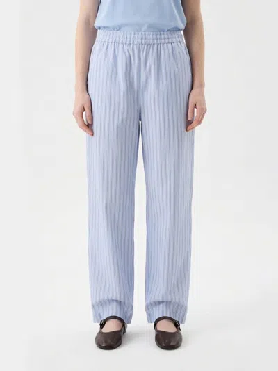 Rotate Birger Christensen Pants Rotate Woman Color Blue