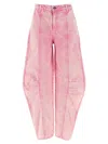 Rotate Birger Christensen Rotate Birgerchristensen Baloon Denim In Pink