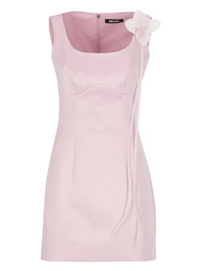 Rotate Birger Christensen Pink Polyester Dress