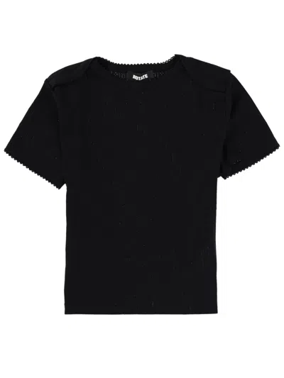 ROTATE BIRGER CHRISTENSEN ROTATE BIRGER CHRISTENSEN "POINTELLE" T SHIRT