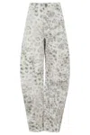 Rotate Birger Christensen Rotate 'cargo' Multicolor Cotton Jeans Women