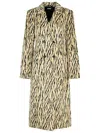 Rotate Birger Christensen Rotate Printed Faux Fur Coat In Multi