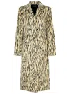 Rotate Birger Christensen Rotate Printed Faux Fur Coat In Multi