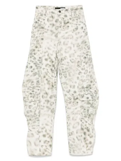 ROTATE BIRGER CHRISTENSEN PRINTED JEANS