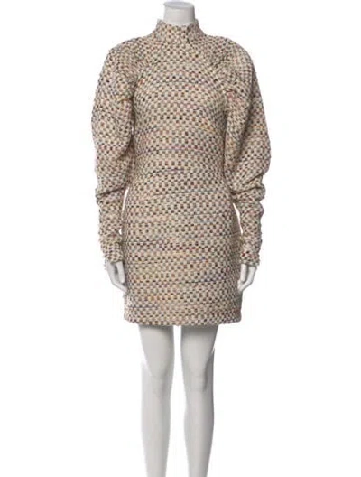 Pre-owned Rotate Birger Christensen Printed Mini Dress