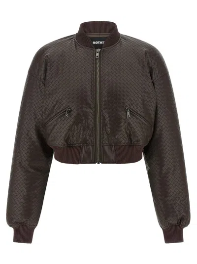 ROTATE BIRGER CHRISTENSEN 'PUFFER' BOMBER JACKET
