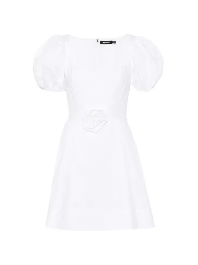 Rotate Birger Christensen Rotate Birgerchristensen Flared Mini Dress In White
