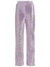 Rotate Birger Christensen Purple Sequin Pants In Purple