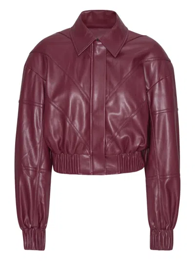 ROTATE BIRGER CHRISTENSEN QUILTED PANEL BOMBER JACKET