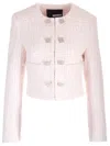 Rotate Birger Christensen Sequin-embellished Jacket In Rose