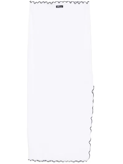 ROTATE BIRGER CHRISTENSEN RIBBED MIDI SKIRT