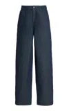 Rotate Birger Christensen Rigid Wide-leg Jeans