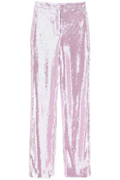 ROTATE BIRGER CHRISTENSEN 'ROBYANA' SEQUINED PANTS
