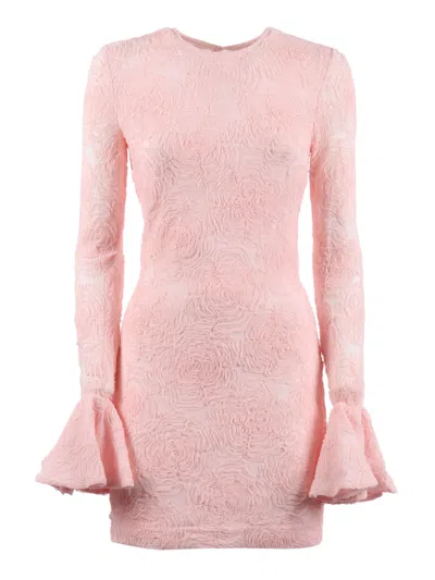 Rotate Birger Christensen Rosana Dress In Pink