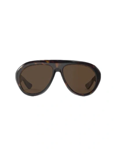 Rotate Birger Christensen Rotate Animal Print Sunglasses With Dark Lenses In Brown