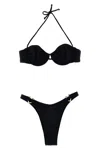 Rotate Birger Christensen Reina Olga Halter Neck Bikini Set