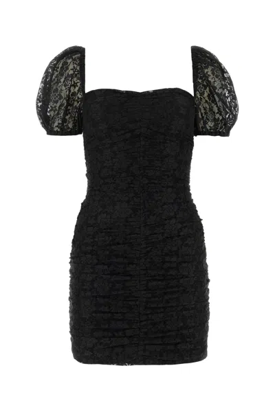 Rotate Birger Christensen Rotate Birgerchristensen Black Lace Mini Dress