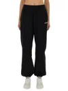 Rotate Birger Christensen Rotate Birgerchristensen Black Organic Cotton Track Suits In Black